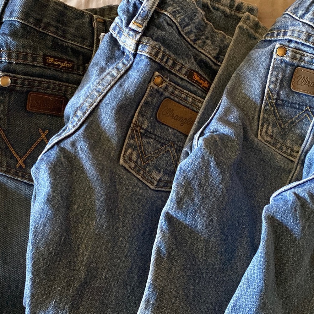 Boys wrangler jeans